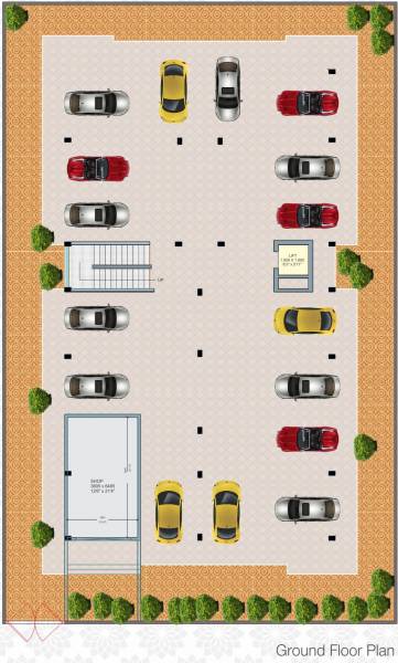 Images for Cluster Plan of Satyam Divine Images for Cluster Plan of Satyam Divine