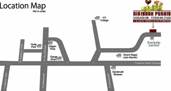 Images for Location Plan of Nirmaan Group Nirmaan Puram
