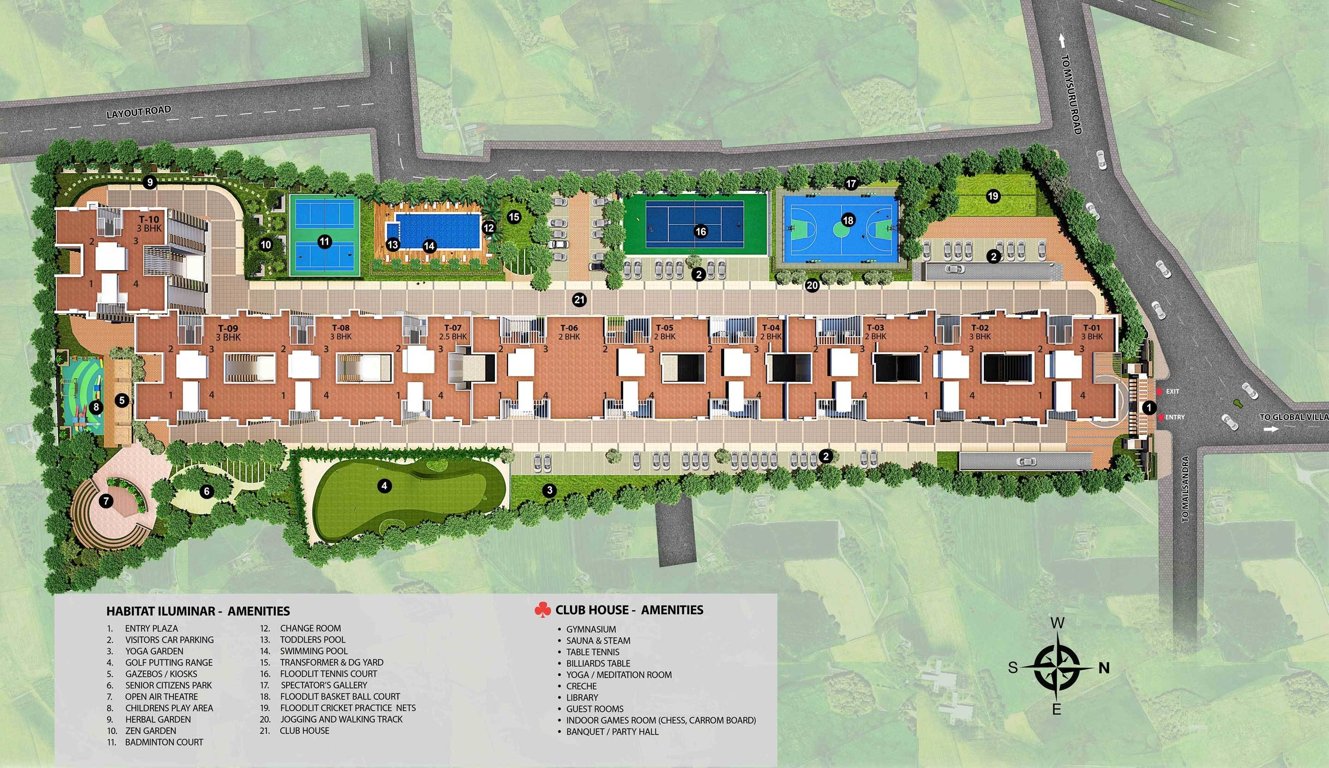  iluminar Images for Layout Plan of Habitat Iluminar