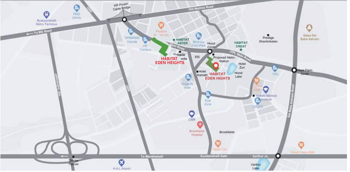  eden height Location Plan