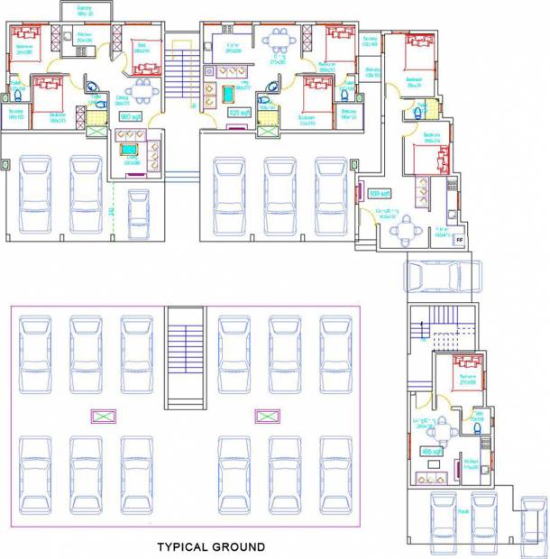 Images for Cluster Plan of Alba Iris Sahari Apartment