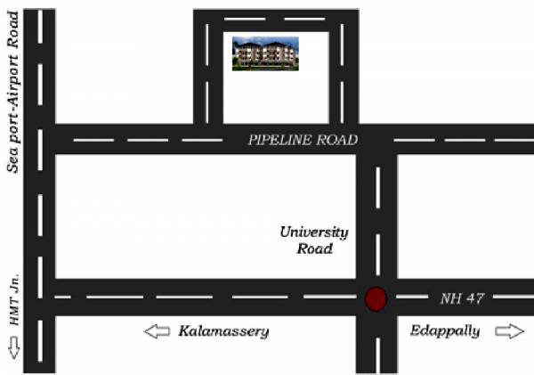 Images for Location Plan of Alba Iris Sahari Apartment