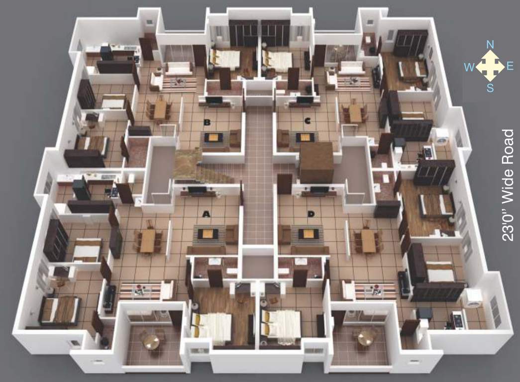 Images for Cluster Plan of Saffron Tulsi