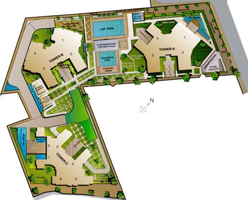  woods Images for Layout Plan of DB Realty Woods