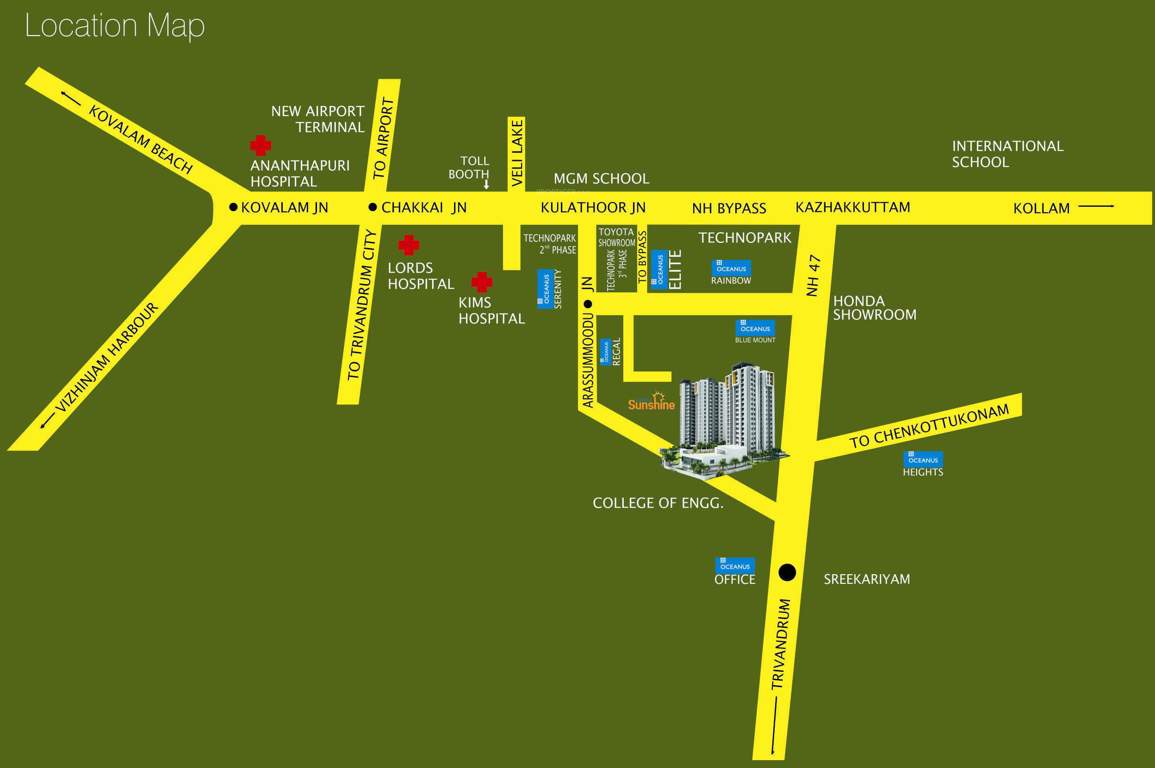 sunshine Images for Location Plan of Oceanus Sunshine