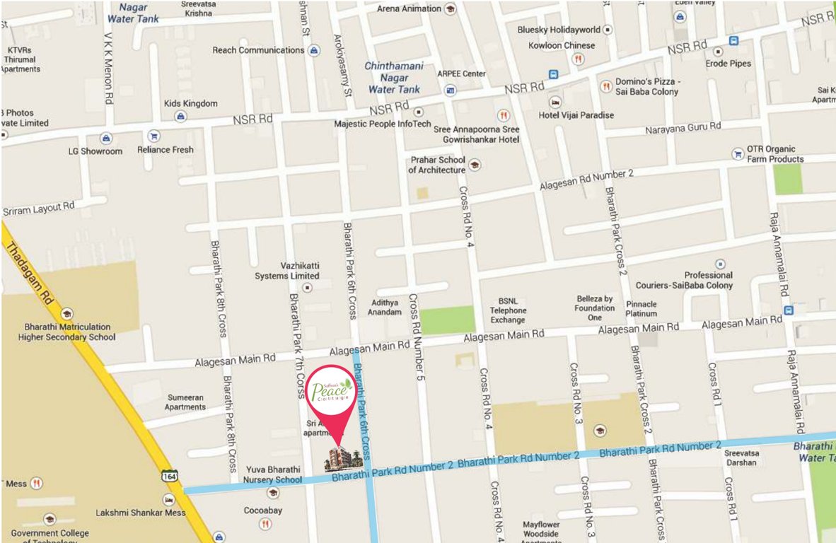 saffron shelters peace cottage Location Plan