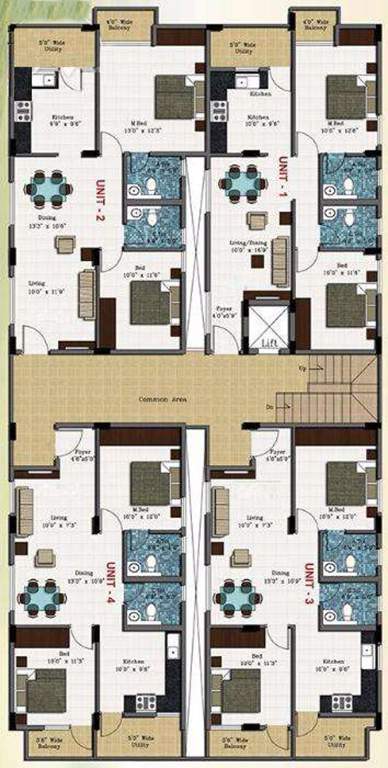 Images for Cluster Plan of AK Builders and Developers Madhuram