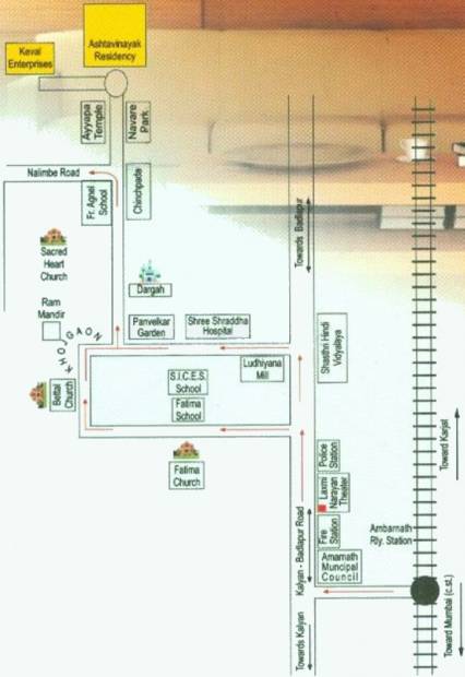 Images for Location Plan of Ashtavinayaka Ashtavinayaka Residency