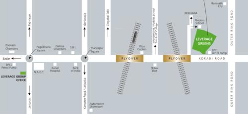  greens-apartment Images for Location Plan of Leverage Greens Apartment