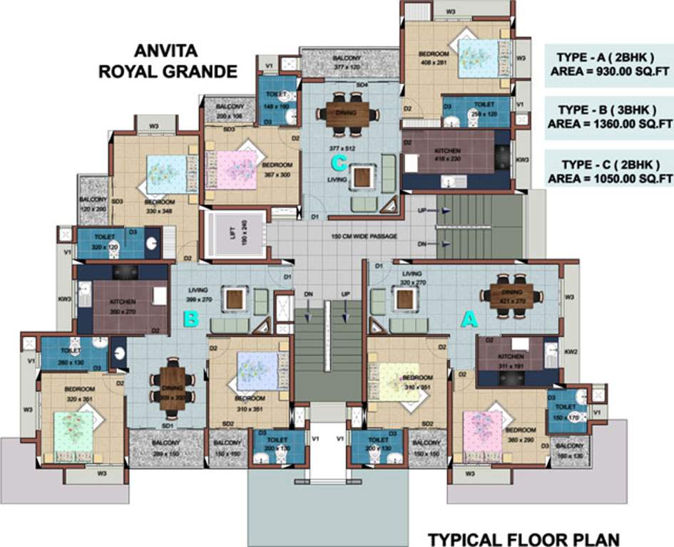  royal grande Images for Cluster Plan of Anvita Royal Grande