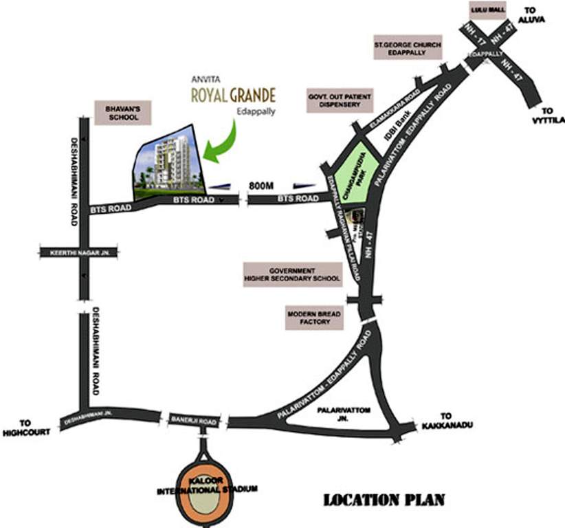  royal grande Images for Location Plan of Anvita Royal Grande
