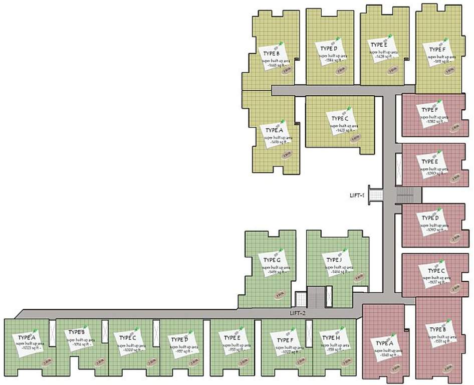 petals Images for Layout Plan of Infrany Petals