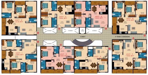 paradise Cluster Plan