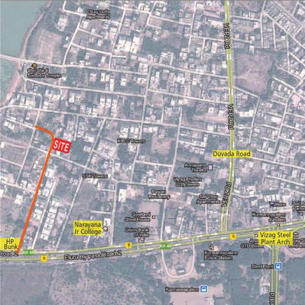 Images for Location Plan of VBM Ushodaya Enclave Images for Location Plan of VBM Ushodaya Enclave