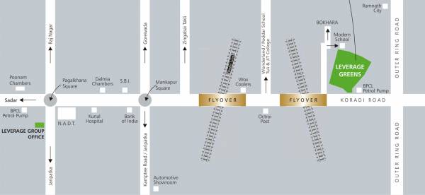 Images for Location Plan of Leverage Greens Villa