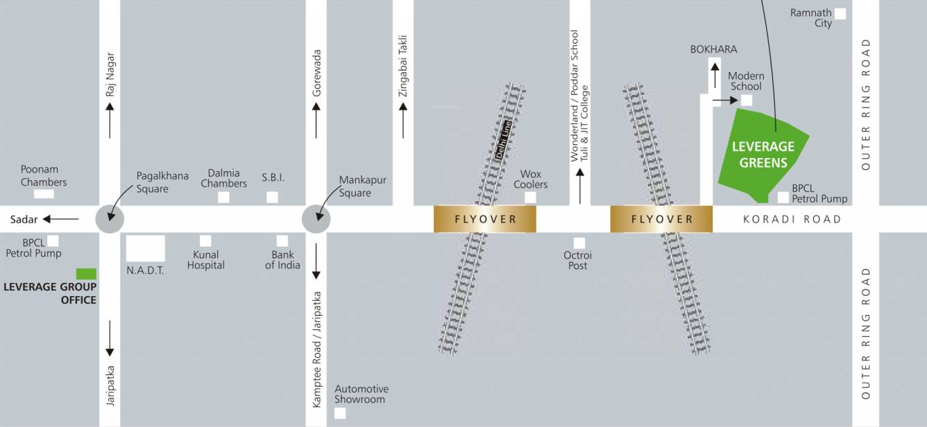 Images for Location Plan of Leverage Greens Villa