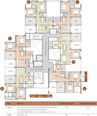 Images for Cluster Plan of 5 Star Royal Majestic