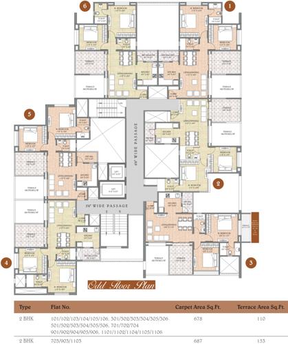 Images for Cluster Plan of 5 Star Royal Majestic