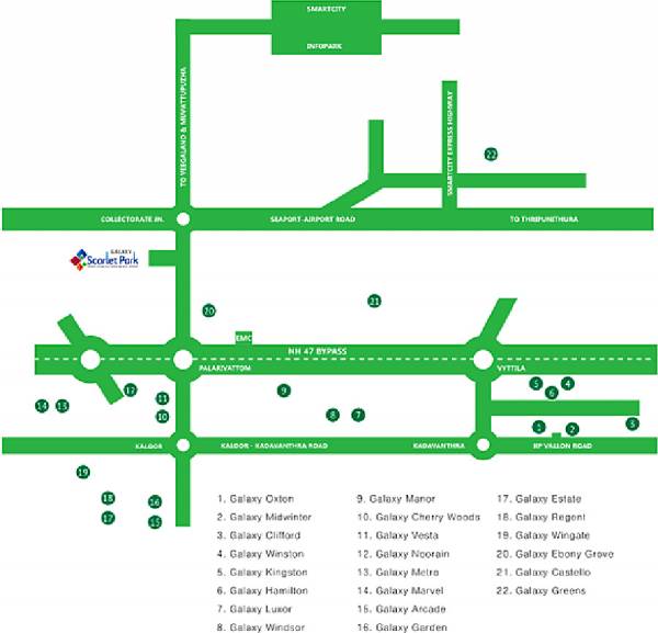 Images for Location Plan of Galaxy Scarlet Park