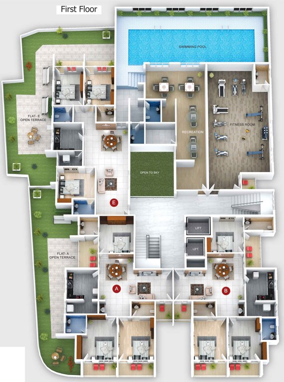 Images for Cluster Plan of Sapthavarna Galaxy