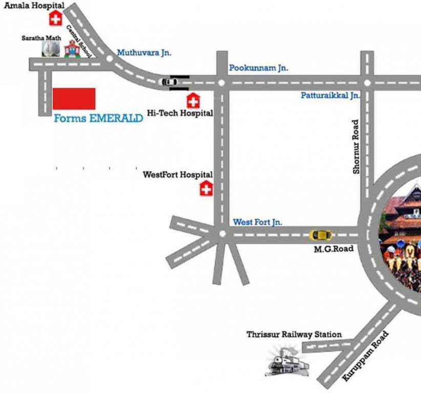 Images for Location Plan of Forms Builders And Developers Emerald