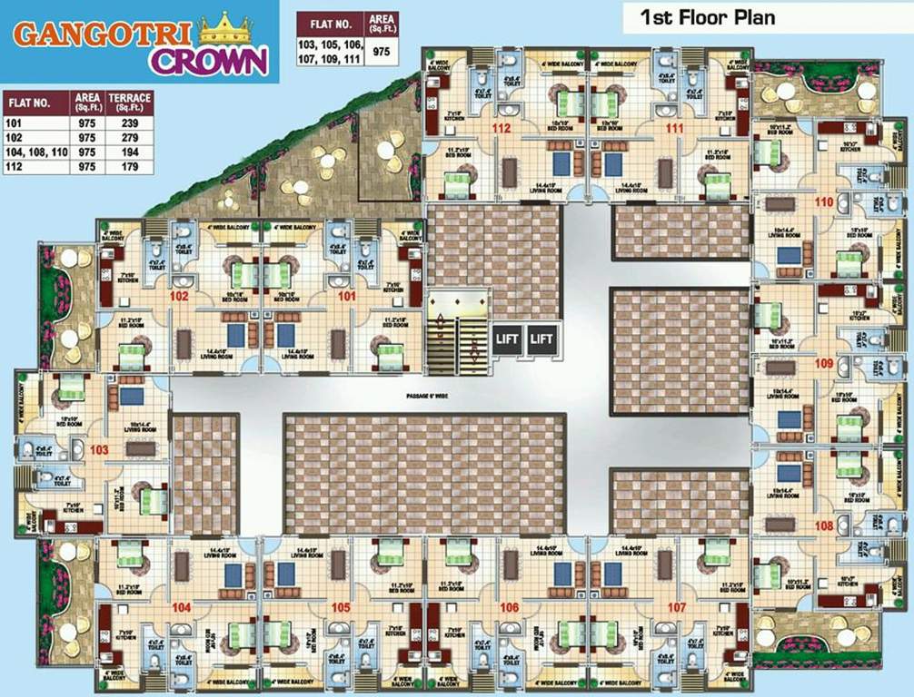 Images for Cluster Plan of Pande Gangotri Crown