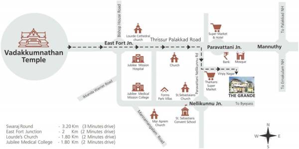 Images for Location Plan of Forms Builders And Developers The Grande