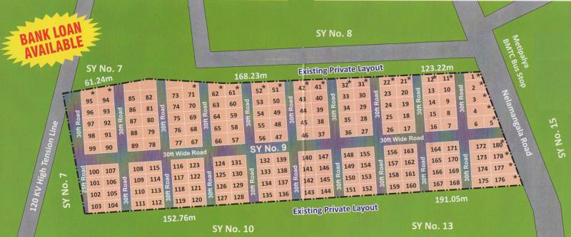 Images for Layout Plan of SLN Gayathri Residency