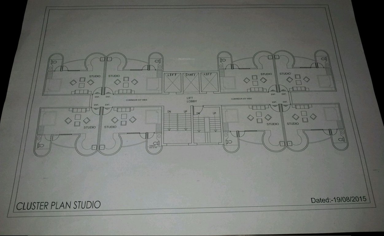 studios Images for Cluster Plan of Anindya Studios