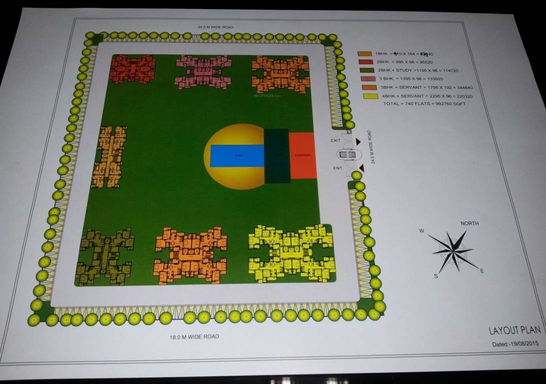  studios Images for Layout Plan of Anindya Studios