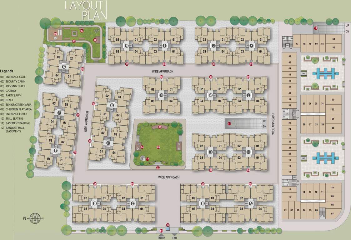 platinum residency Images for Layout Plan of Rajhans Platinum Residency