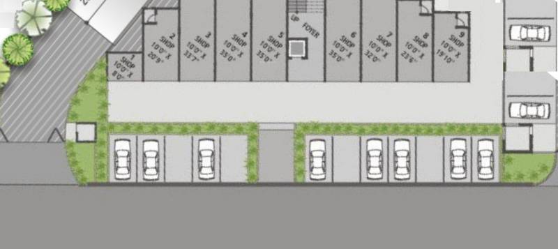 poddar-developers-ltd palm-plaza Site Plan
