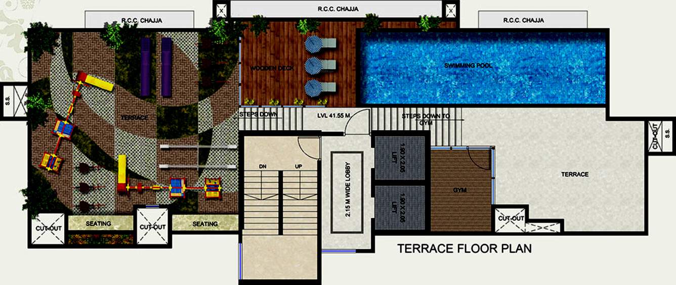 Images for Cluster Plan of Rajhans Otium