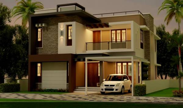 Images for Elevation of Salim Nandanam Galaxy Villas Images for Elevation of Salim Nandanam Galaxy Villas