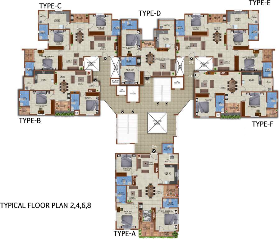 Images for Cluster Plan of Mulberry Mystic Rose