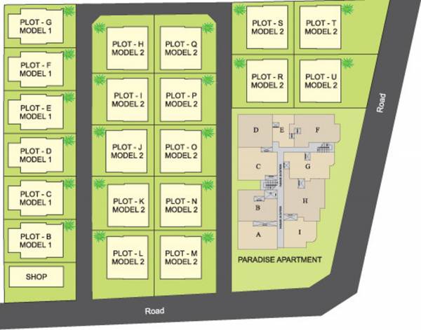 Images for Layout Plan of Salim Nandanam Paradise Villas