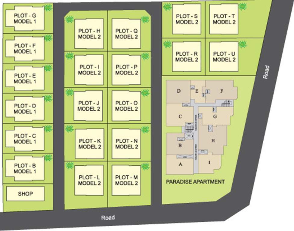 Images for Layout Plan of Salim Nandanam Paradise Villas
