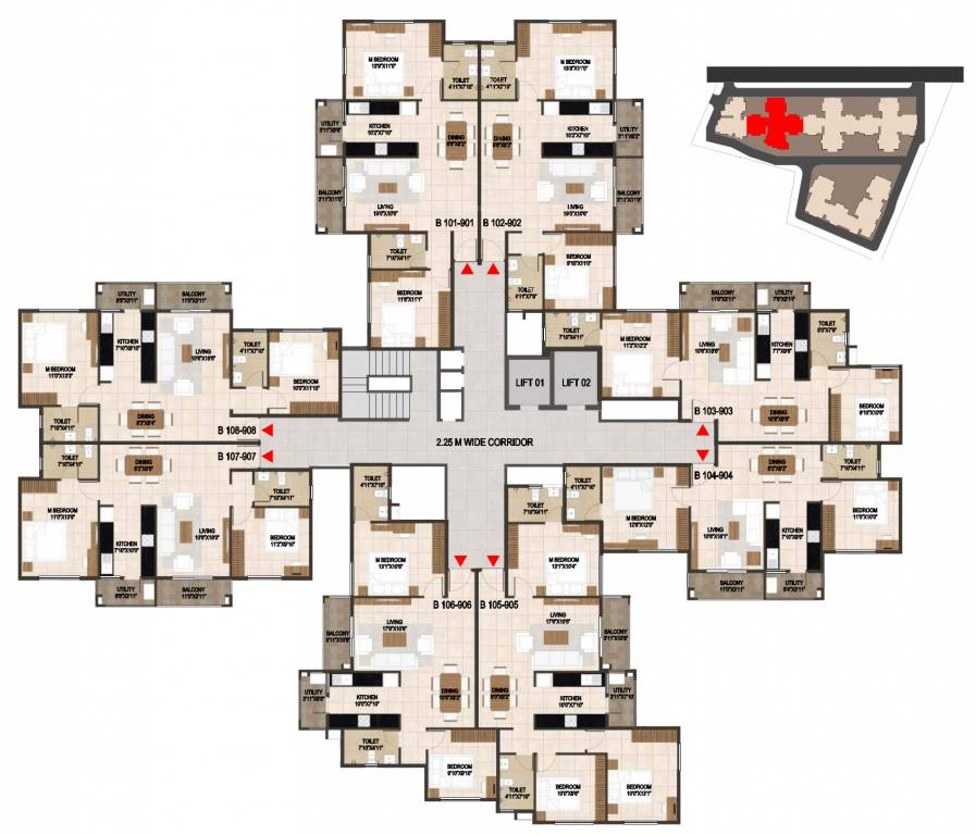  spring meadows Images for Cluster Plan of Concorde Spring Meadows