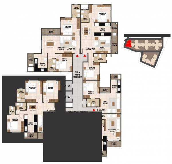  spring-meadows Images for Cluster Plan of Concorde Spring Meadows