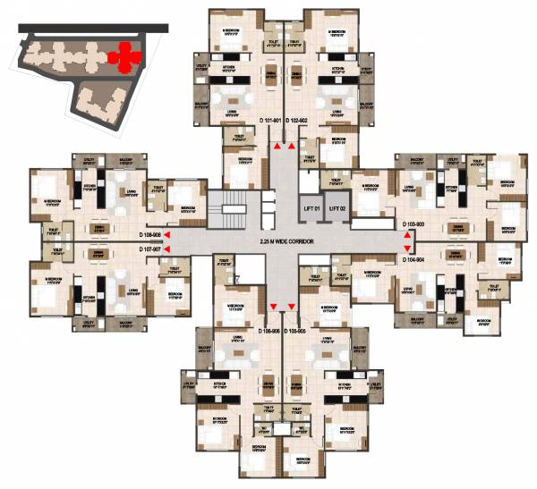  spring-meadows Images for Cluster Plan of Concorde Spring Meadows