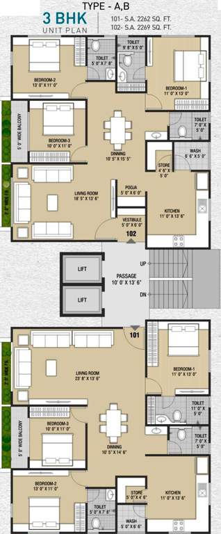 Images for Cluster Plan of Western Sankheshwara Heights