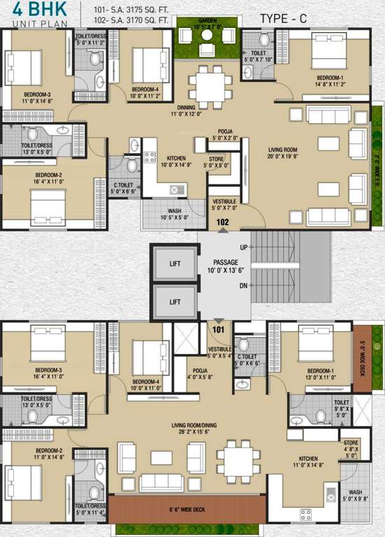Images for Cluster Plan of Western Sankheshwara Heights