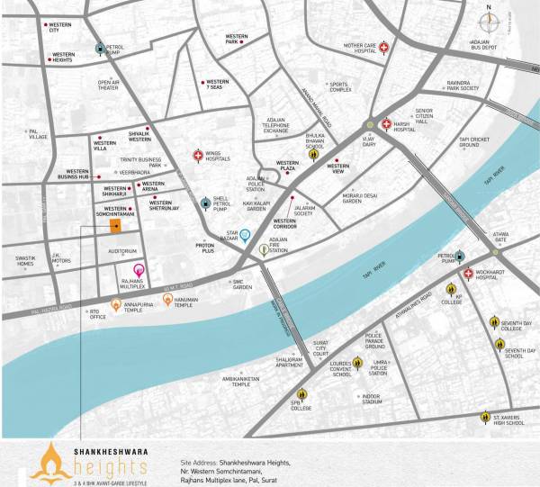 Images for Location Plan of Western Sankheshwara Heights Images for Location Plan of Western Sankheshwara Heights