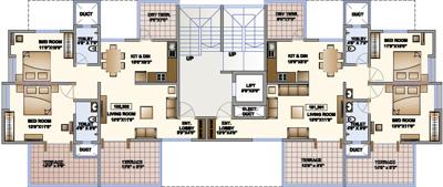 Images for Cluster Plan of Venkatesh Madhuban Images for Cluster Plan of Venkatesh Madhuban