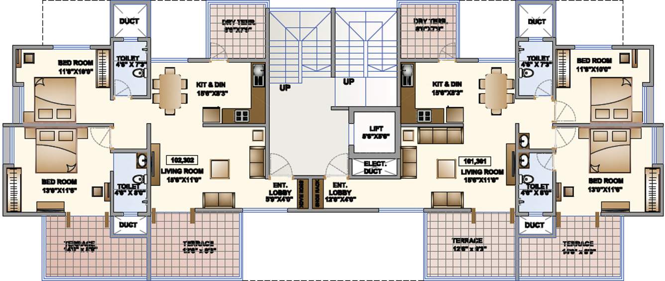 Images for Cluster Plan of Venkatesh Madhuban
