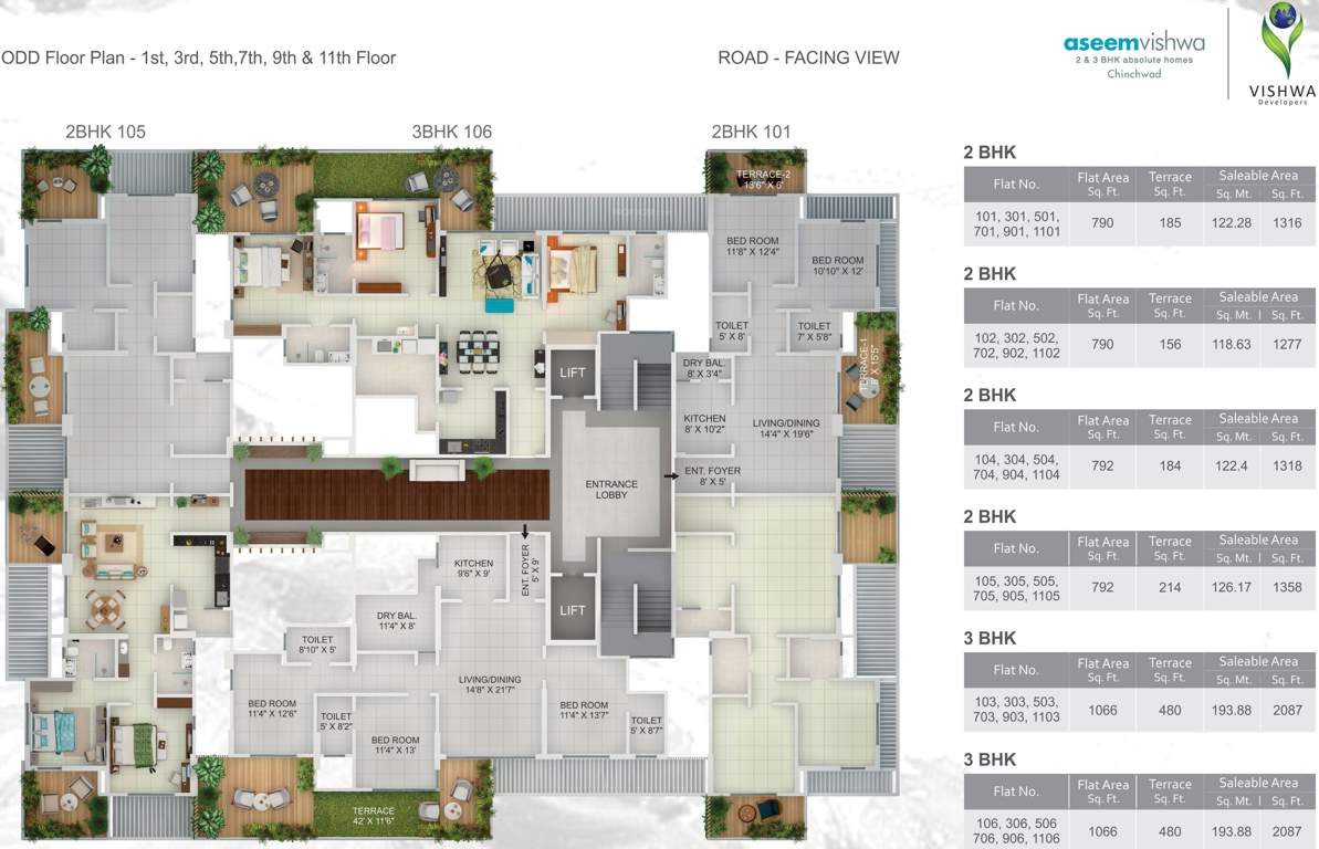 aseem vishwa Images for Cluster Plan of Vishwa Aseem Vishwa
