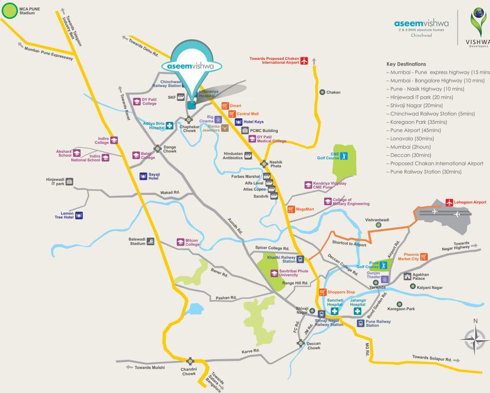 aseem vishwa Images for Location Plan of Vishwa Aseem Vishwa