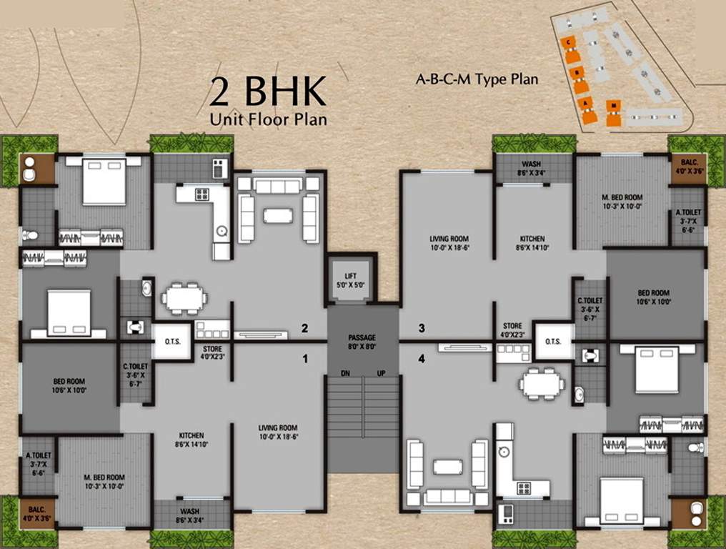 Images for Cluster Plan of Sun Sunday Residency