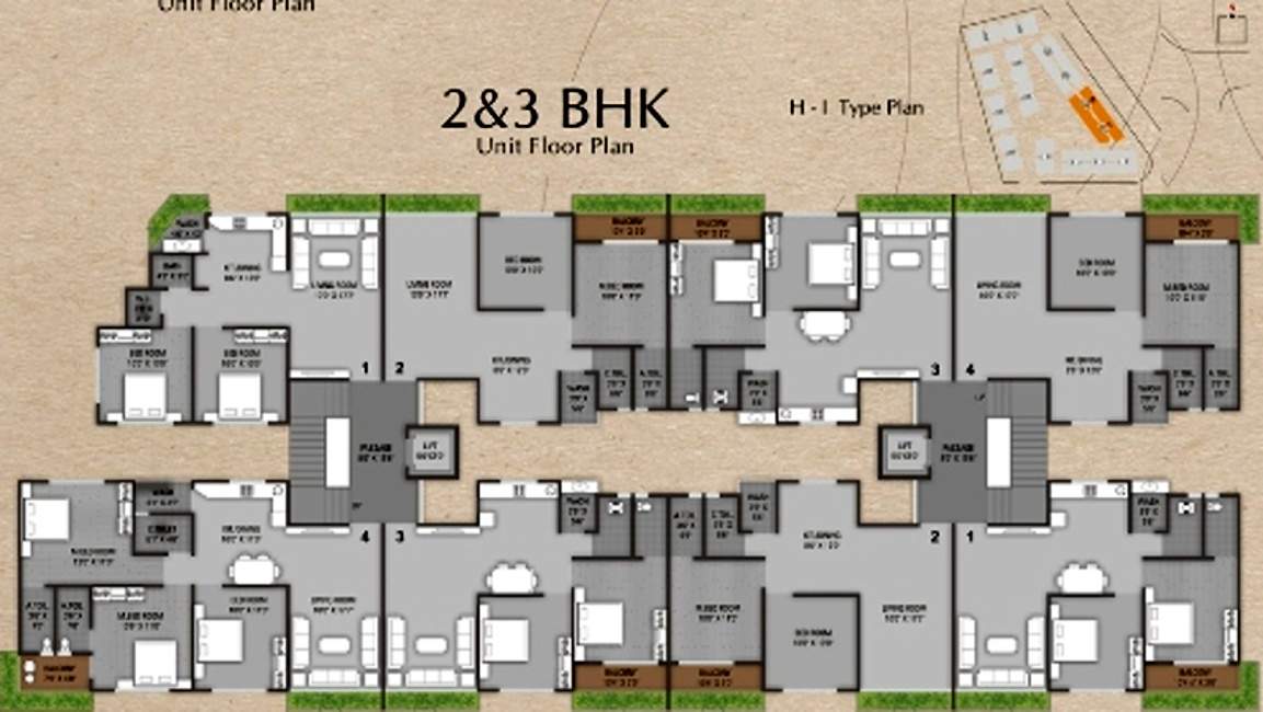 Images for Cluster Plan of Sun Sunday Residency