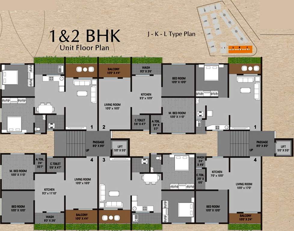 Images for Cluster Plan of Sun Sunday Residency
